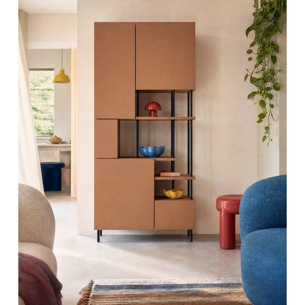 Ciglasta biblioteka 84x175 cm Perla – Marckeric-image-3