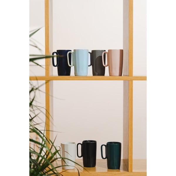 Tamno zelene šalice u setu 2 kom od kamenine 250 ml Fuori – Vialli Design-image-1