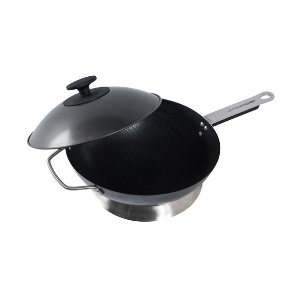 Grill čelična tava s poklopcem ø 33 cm – Outdoorchef-image-2