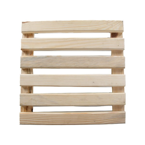 Drveno pomično postolje za tegle za cvijeće Esschert Design, 29 x 29 cm-image-2