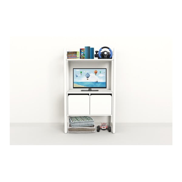 Bijeli dječji ormarić Flexa Shelfie, visina 131,6 cm-image-1