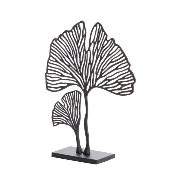 Metalni kipić (visina 48 cm) Leaf – Light & Living-image-2