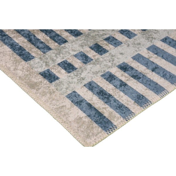 Plavo-sivi tepih 230x160 cm - Vitaus-image-2