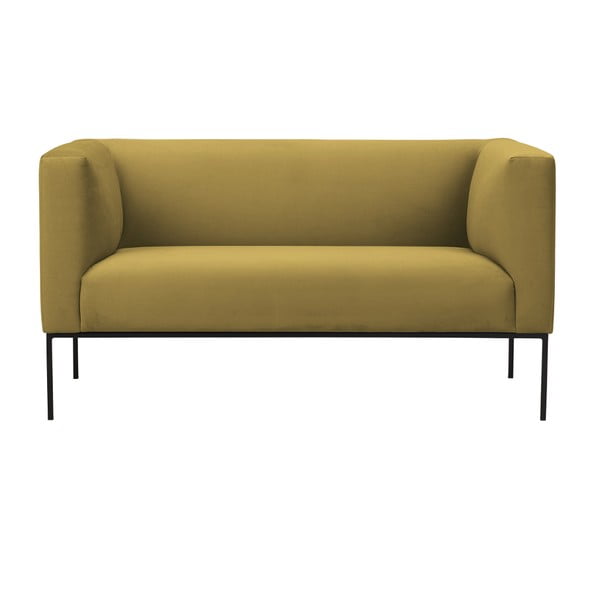 Žuta sofa Windsor & Co Sofas Neptune, 145 cm
