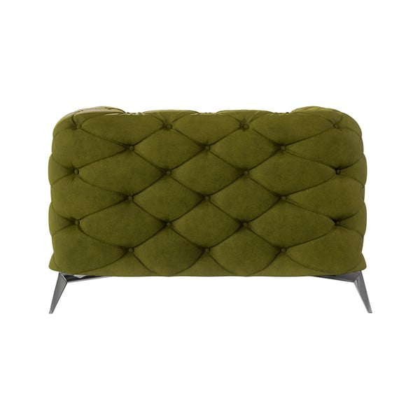 Zelena baršunasti fotelja Chelsea – Ropez-image-2