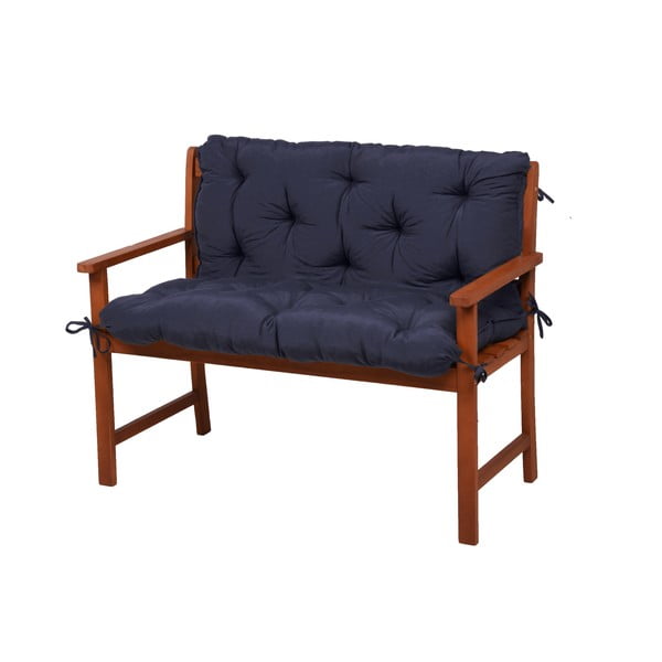 Tamno plavi vrtni jastuci za sjedenje u setu 2 kom za klupu 50x100 cm Selby – Sun Garden