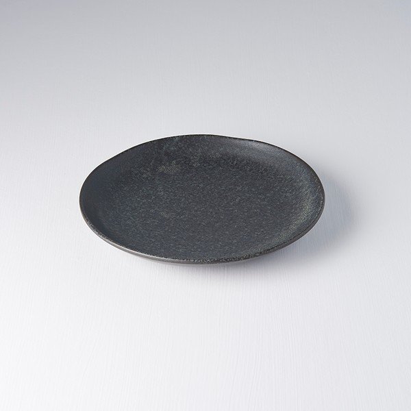 Crni keramički tanjur MIJ BB, ø 24,5 cm-image-1