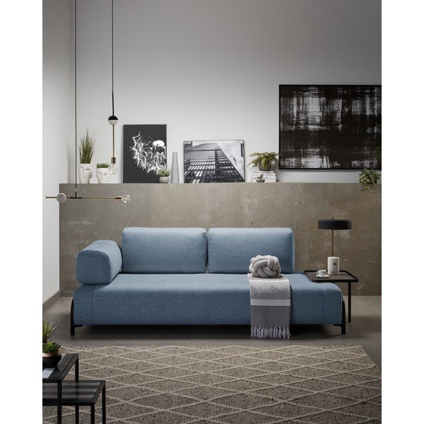 Plava sofa Kave Home Compo-image-1