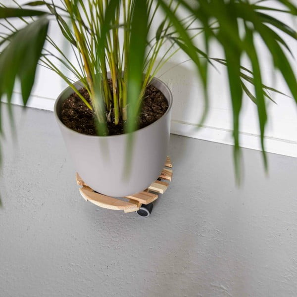 Drveni mobilni stalak za tegle za bilje ø 29 cm (visina 8 cm) Indoor – Esschert Design-image-1