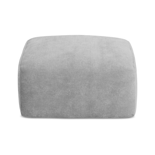 Svijetlo sivi tabure od šenila Leila – Makamii