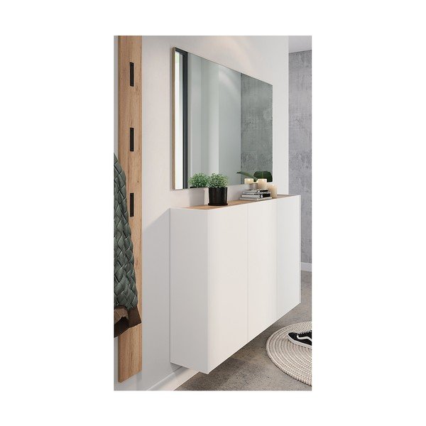 Bijeli/u prirodnoj boji set za hodnik u dekoru hrasta Libbiano – Germania-image-1