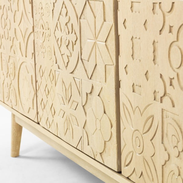 Komoda od drveta manga i bagrema Kave Home Sakoi, 162 x 75 cm-image-1