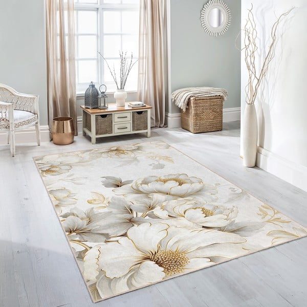 Krem perivi tepih 120x180 cm Soft and Gentle – Mila Home-image-1