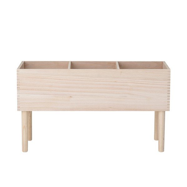 Biblioteka od masivne paulovnije u svijetloj prirodnoj boji 91x50x35 cm Douve – Bloomingville-image-4
