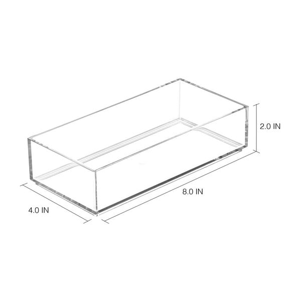 Prozirni organizator iDesign Clarity, 20 x 10 cm-image-1