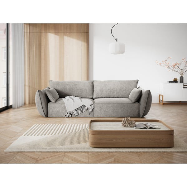 Svijetlo sivi kauč 208 cm Vanda - Mazzini Sofas-image-1