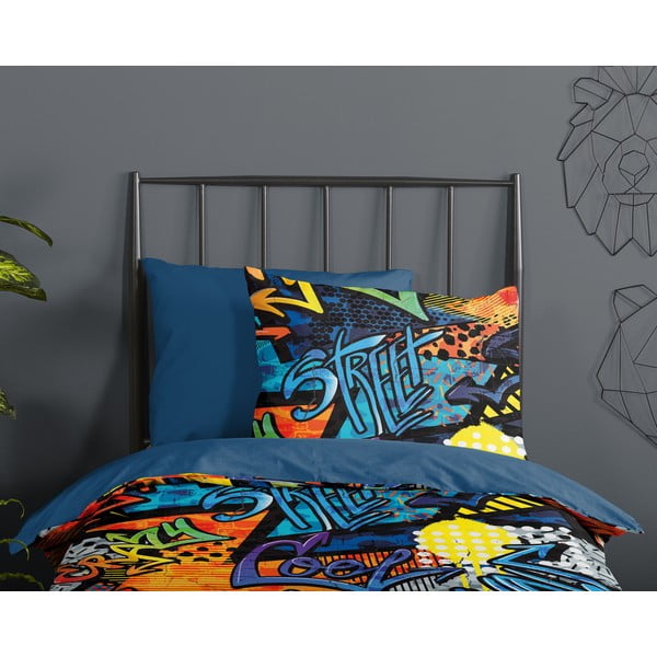 Dječja posteljina za krevet za jednu osobu/za produženi krevet od mikrovlakana 140x220 cm Jeff – Good Morning-image-2