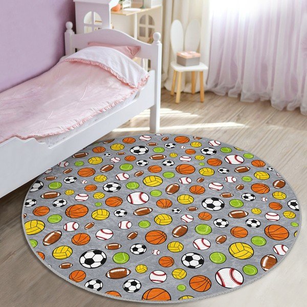 Dječji tepih ø 80 cm Comfort – Mila Home-image-1