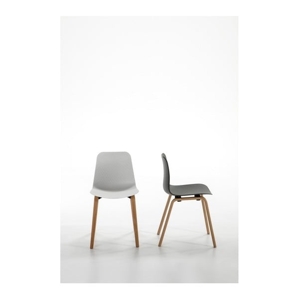 Set od 4 bijele Marckeric Keira stolice za blagovanje-image-4