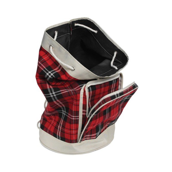 Crvena tartan torba Rex London Frank-image-2