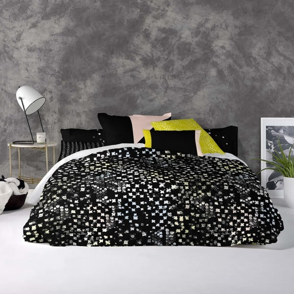 Pamučna navlaka za poplun Starlight Blanc, 140 x 200 cm-image-1