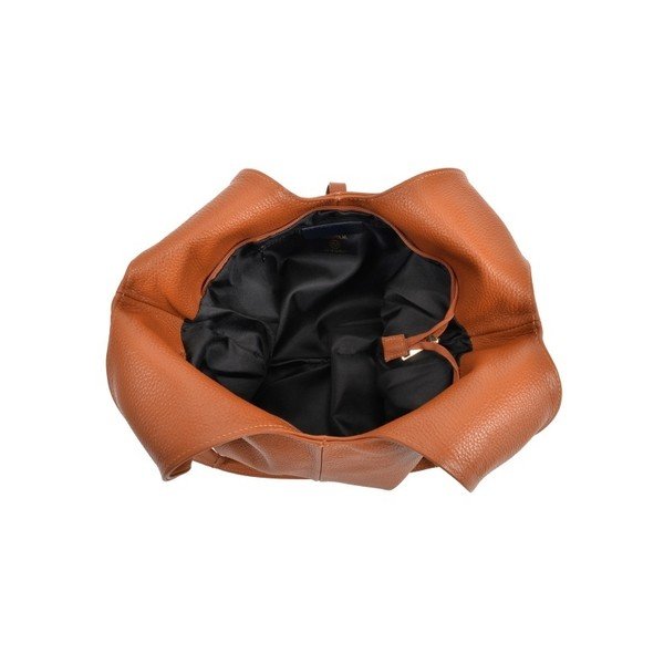 Konjak smeđa kožna torbica Roberta M Paredo Cognac-image-1