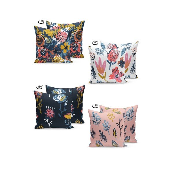 Set od 4 jastučnice Kate Louise Artwork, 45 x 45 cm-image-1
