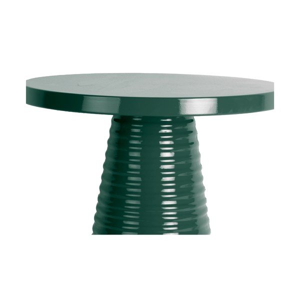 Metalni okrugao pomoćni stol ø 40 cm Catania Ribbed – Leitmotiv-image-2