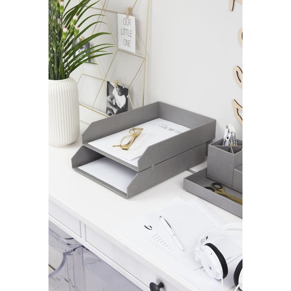 Kartonski uredski organizatori u setu 2 kom za dokumente Hakan – Bigso Box of Sweden-image-2