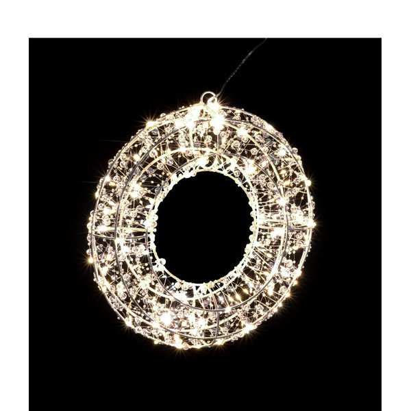 Osvjetljeni vijenac ø 28 cm Ellary – Bizzotto-image-3