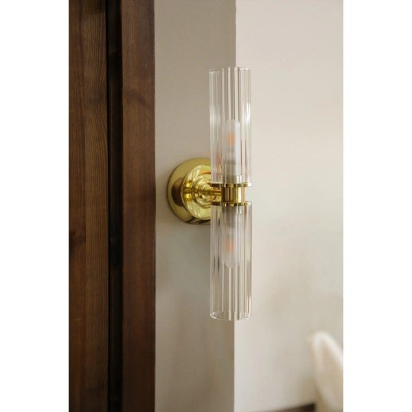 Zidna lampa u zlatnoj boji Rimini – Markslöjd-image-1