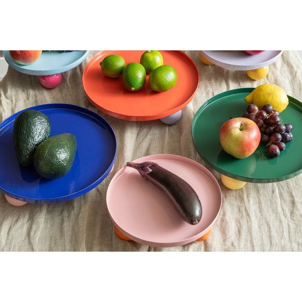 Metalni ukrasni pladanj ø 20 cm Double Funky – PT LIVING-image-1