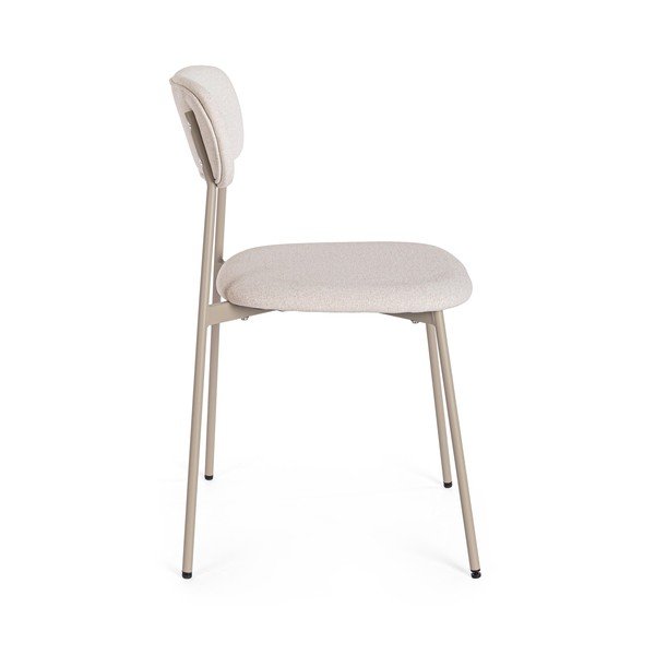 Smeđe-siva podstavljena blagovaonska stolica Inka – Yes Everyday-image-3