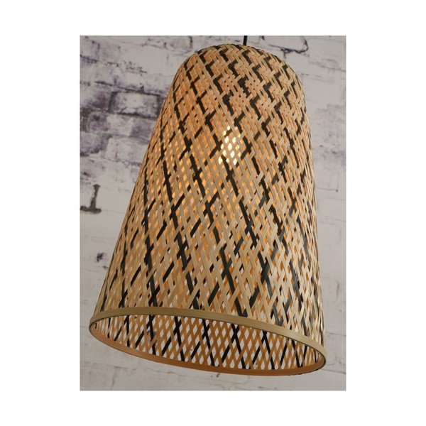 Viseća svjetiljka od bambusovog drveta Good&Mojo Kalimantan, ⌀ 34 cm-image-3