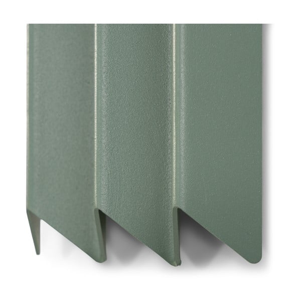 Prljavo zelena metalna zidna vješalica 13 cm Sensu – Spinder Design-image-4