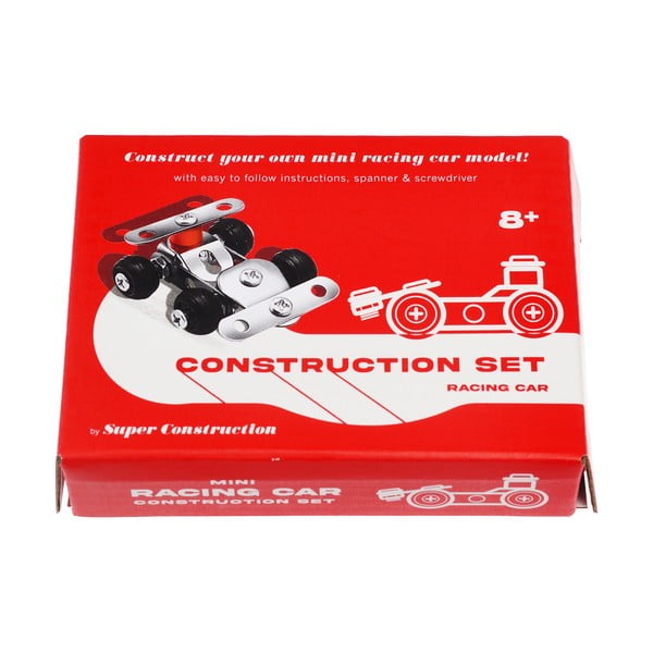 Metalna dječja igračka na sastavljanje Racing Car – Rex London-image-4