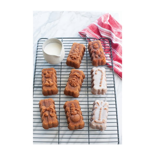 Kalup za 8 kolačića shortbread u srebrnoj boji Nordic Ware Christmas, 1,4 l-image-2