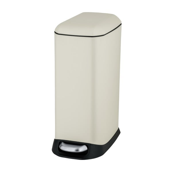 Krem željezna kanta za smeće s pedalom 12 l Design – Wenko