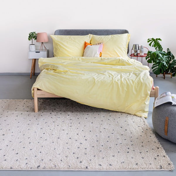 Crni/krem tepih 200x290 cm Dottie Black – Universal-image-2