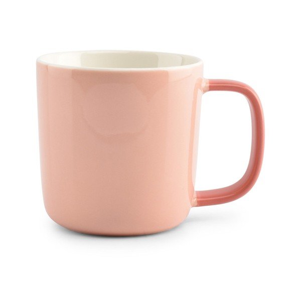 Ružičasta šalica od new china bone porculana 370 ml Mae – ONA