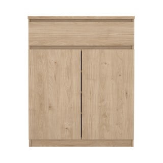 Komoda u dekoru hrasta u prirodnoj boji 80x100x40 cm Naia – Tvilum