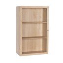 Viseća vitrina u dekoru hrasta u prirodnoj boji 50x80 cm Panorama – Hübsch