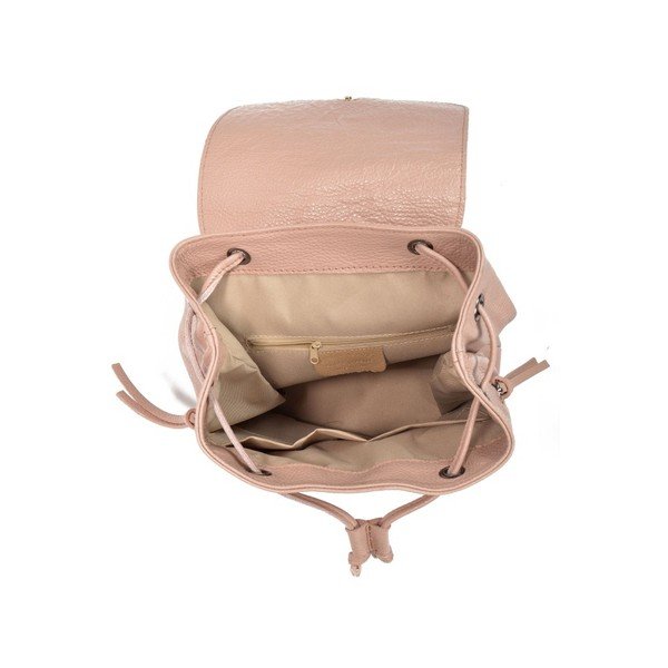 Puderasto ružičasti kožni ruksak Renata Corsi Elda-image-4