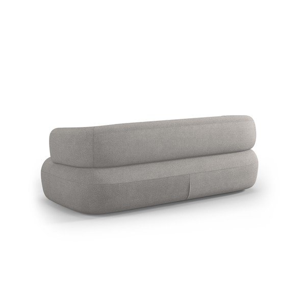 Svijetlo siva sofa od bouclé tkanine 178 cm Jenny – Micadoni -image-3