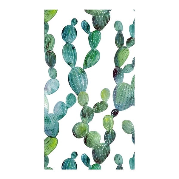 Ručnik za plažu s printom Good Morning Cactus, 100 x 180 cm