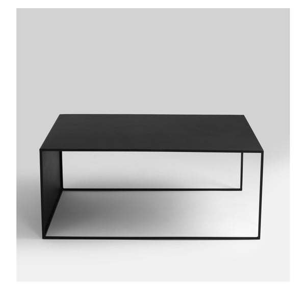 Crni stolić CustomForm 2Wall, dužina 100 cm-image-3