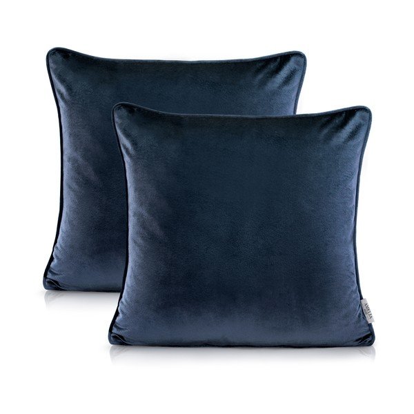Set od 2 jastučnice AmeliaHome Nancy Darkblue, 45 x 45 cm-image-2