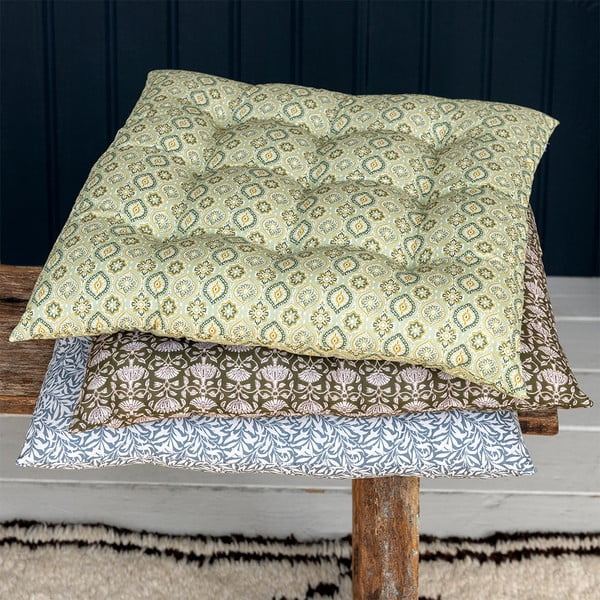 Pamučan jastuk za sjedenje 37x37 cm Blockprint – Rex London-image-4