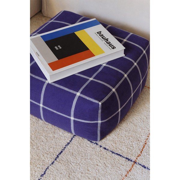 Tamno plavi tabure Geo Block – Lorena Canals-image-1