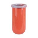 Narančasta staklena vaza (visina 25 cm) Plegado  – PT LIVING